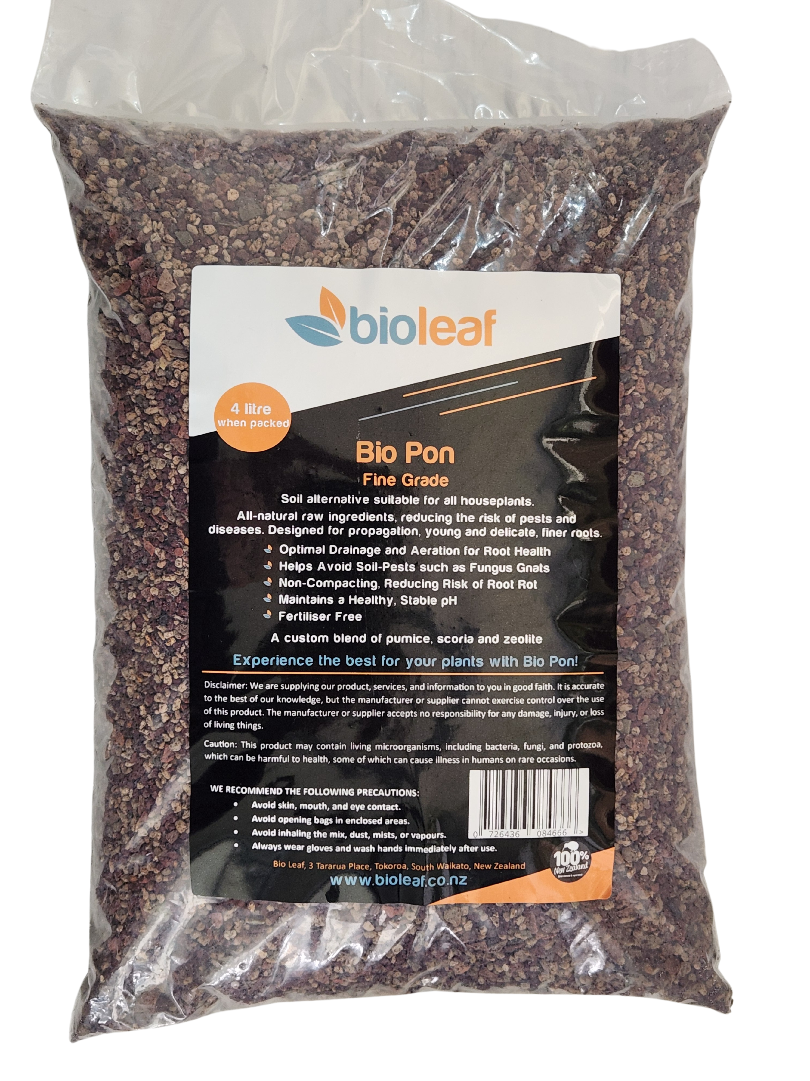 Bio Leaf Bio Pon - FINE 4 Litre