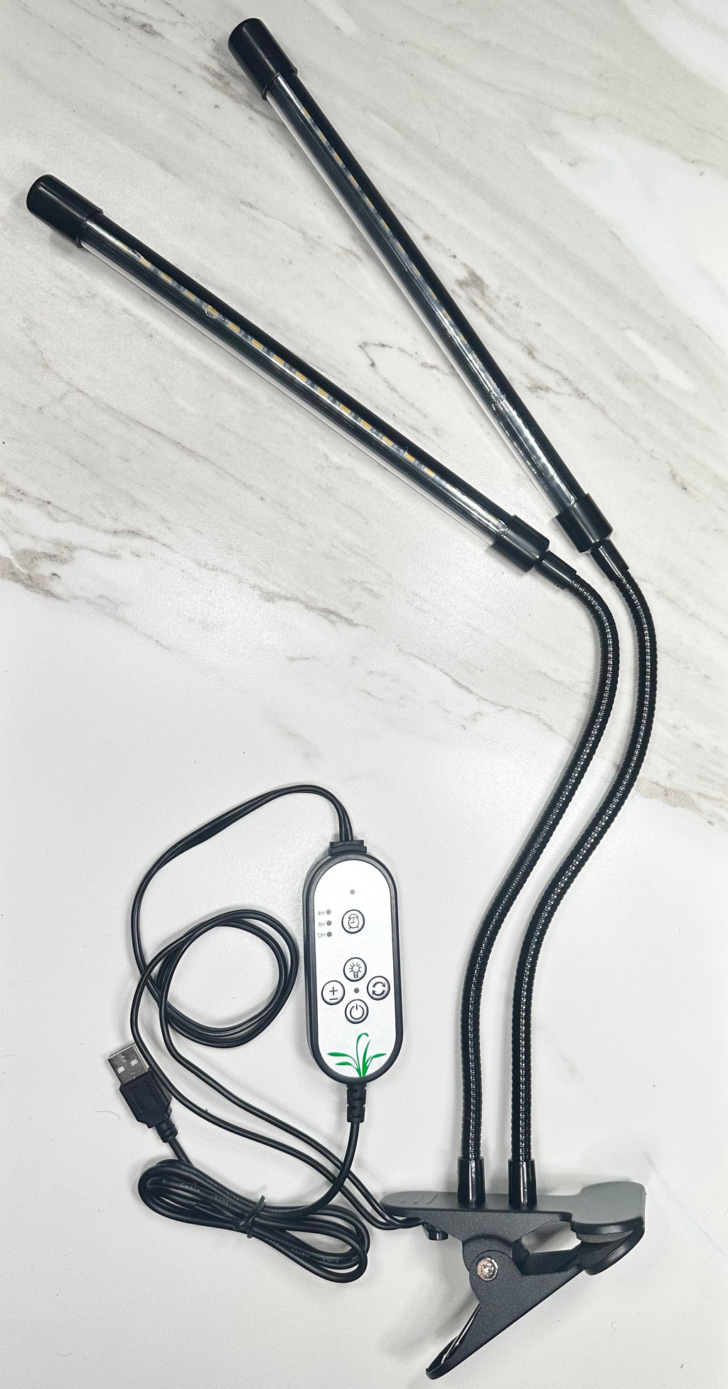 Double Head USB Clip-On Grow Light