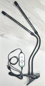 Double Head USB Clip-On Grow Light