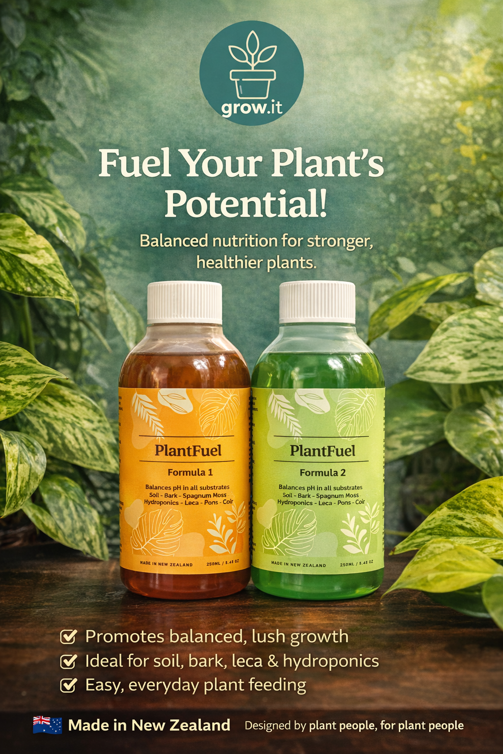 Grow.it PlantFuel Two-Part Fertiliser