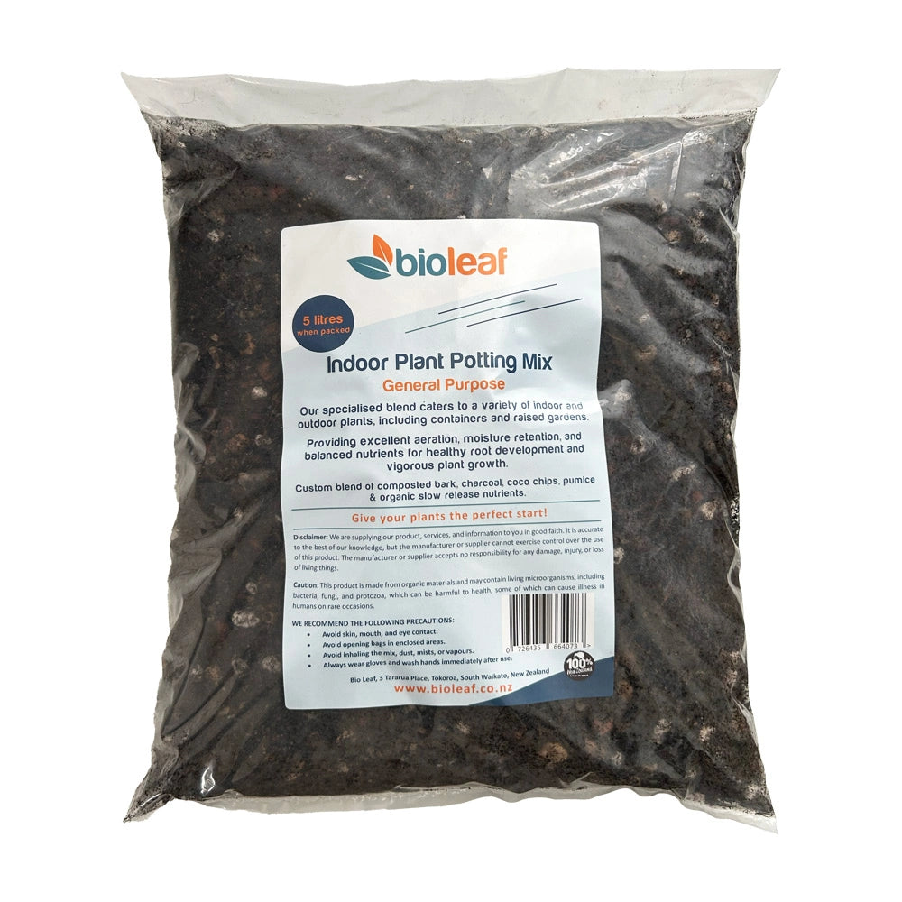 Bio Leaf INDOOR Plant Potting Mix - 5 litres