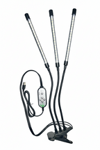 Triple Head USB Clip-On Grow Light