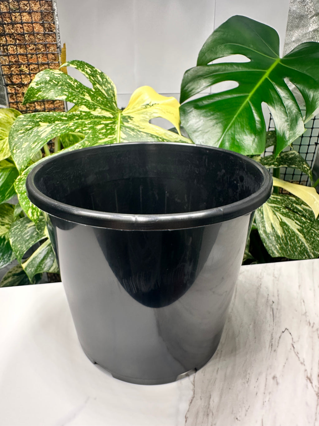 Black Nursery Pot 27cm (8.5L)