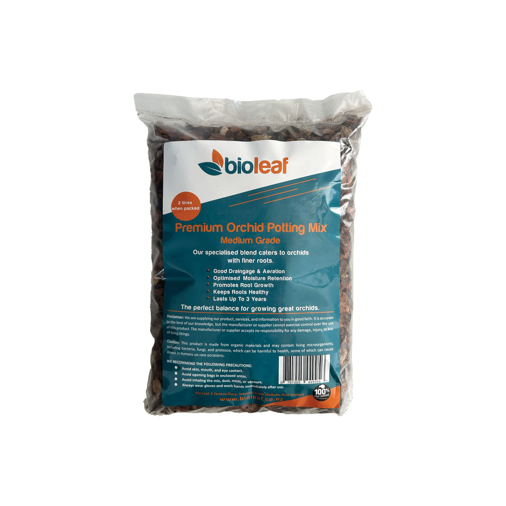 Bio Leaf Premium ORCHID Potting Mix - COARSE 8-20mm 10 Litre