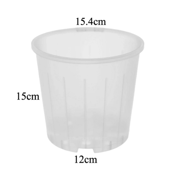 Clear Nursery Pot 15cm (2L)