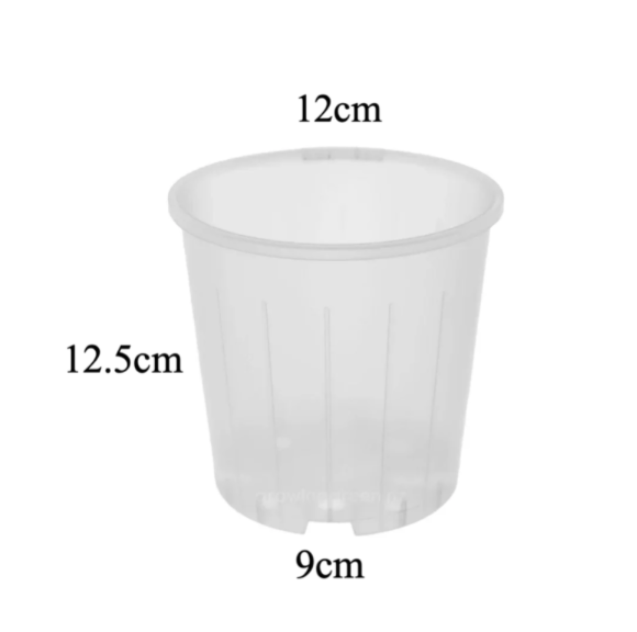 Clear Nursery Pot 12cm (1L)
